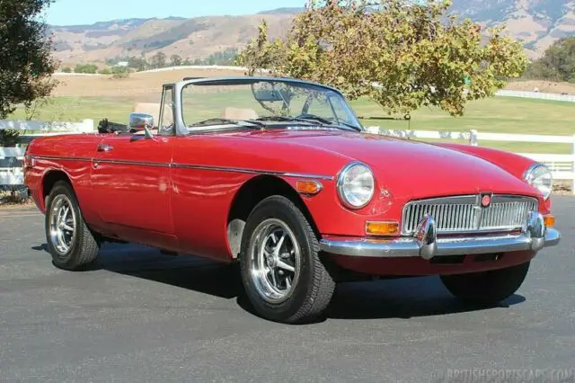 1980 mg mgb 4 speed manual 2-door convertible