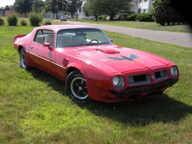 1975 pontiac firbird trans am 455 h.o 4 speed 1 of 858