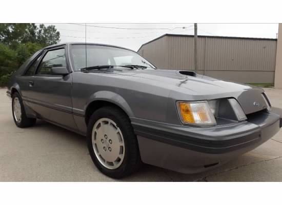 1985 svo mustang; all original 16,436 mile