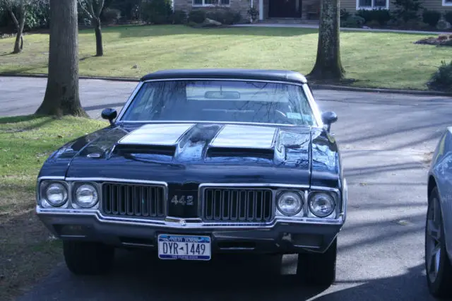 1970 oldsmobile cutlass s convertible redone as a 442 tribute
