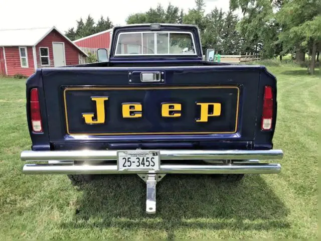 1986 amc jeep j10 pickup j-truck 401 v8 fsj j-series
