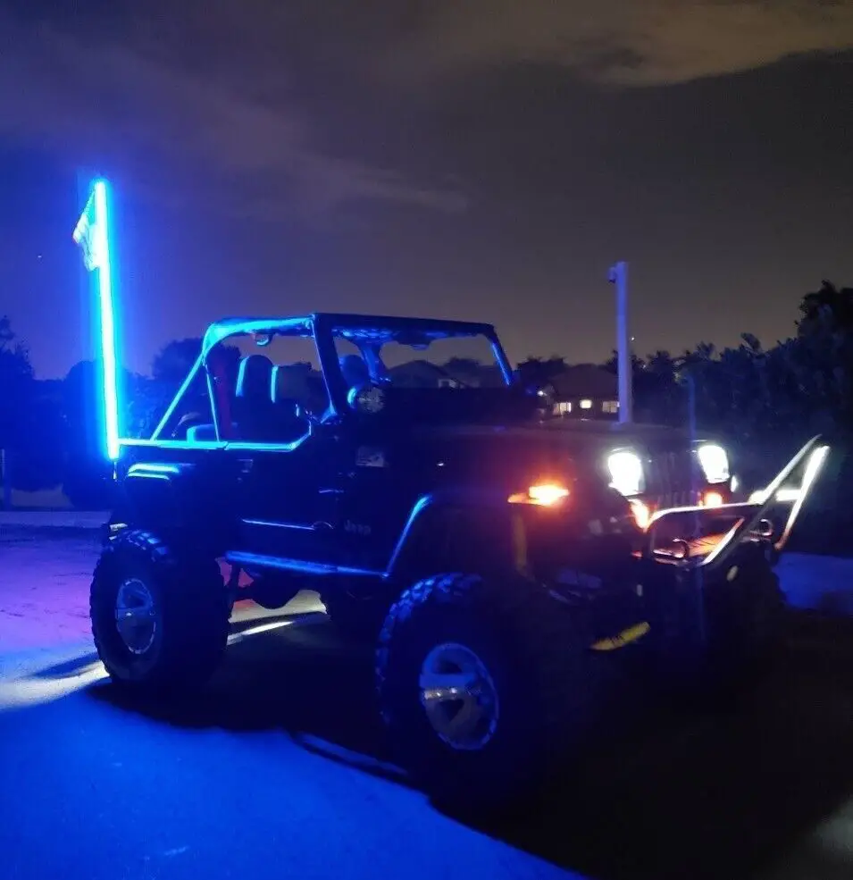 1993 jeep wrangler black 4wd manual s