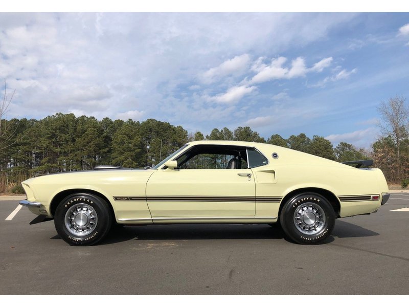 1969 ford mustang mach i 428 cjr fastback