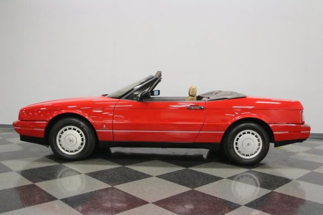 1988 cadillac allante convertible 4.1 liter v8 4 speed automatic classic vintag