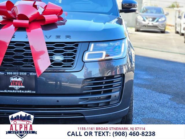 2019 land rover range rover 5.0l v8 supercharged