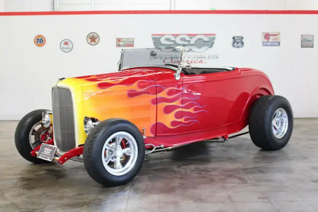 1932 ford highboy 6193 miles red roadster