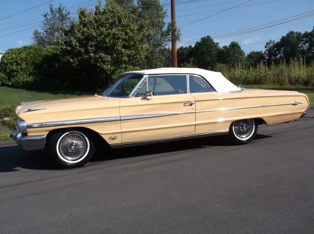 1964 ford galaxie 500 xl convertible, stunning original car with great colors