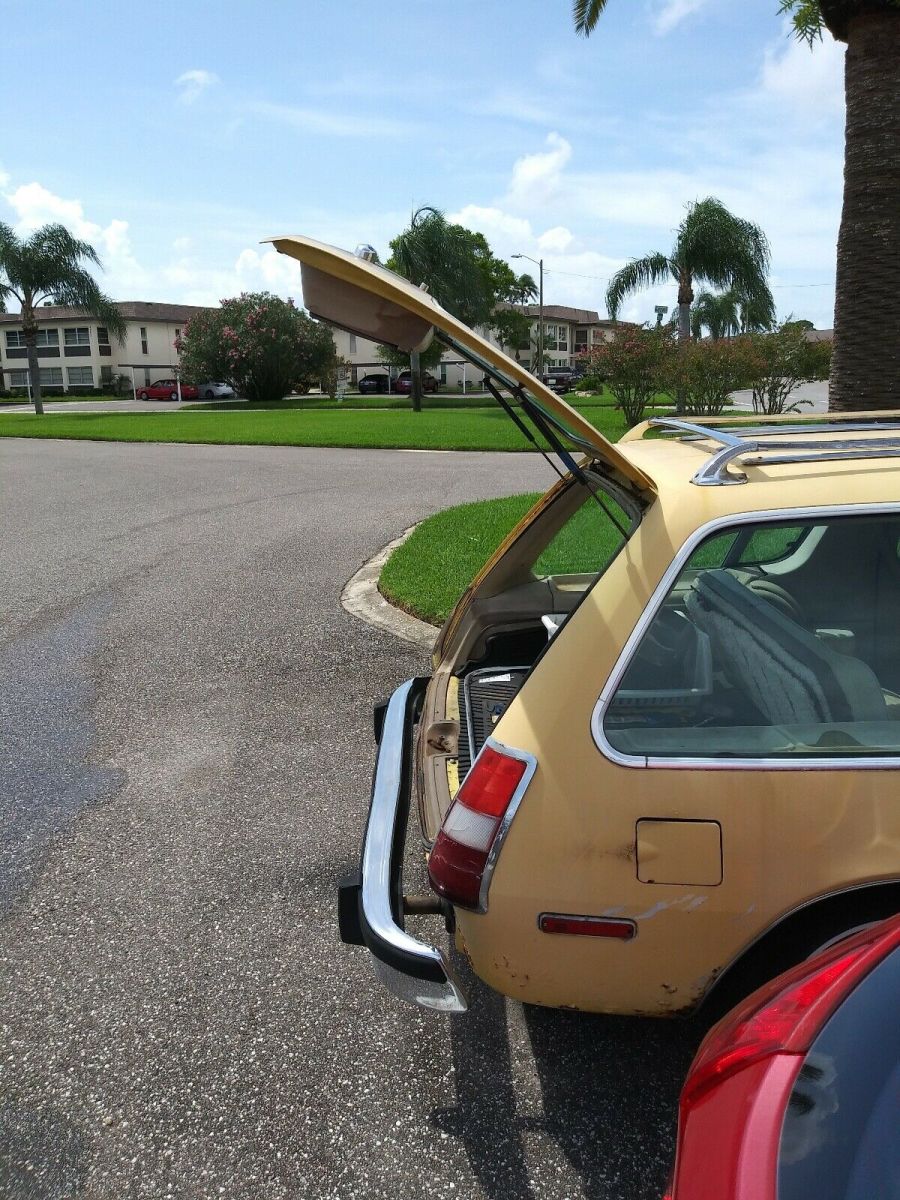 1978 amc pacer 4.2 wagon dl coupe yellow rwd automatic yellow