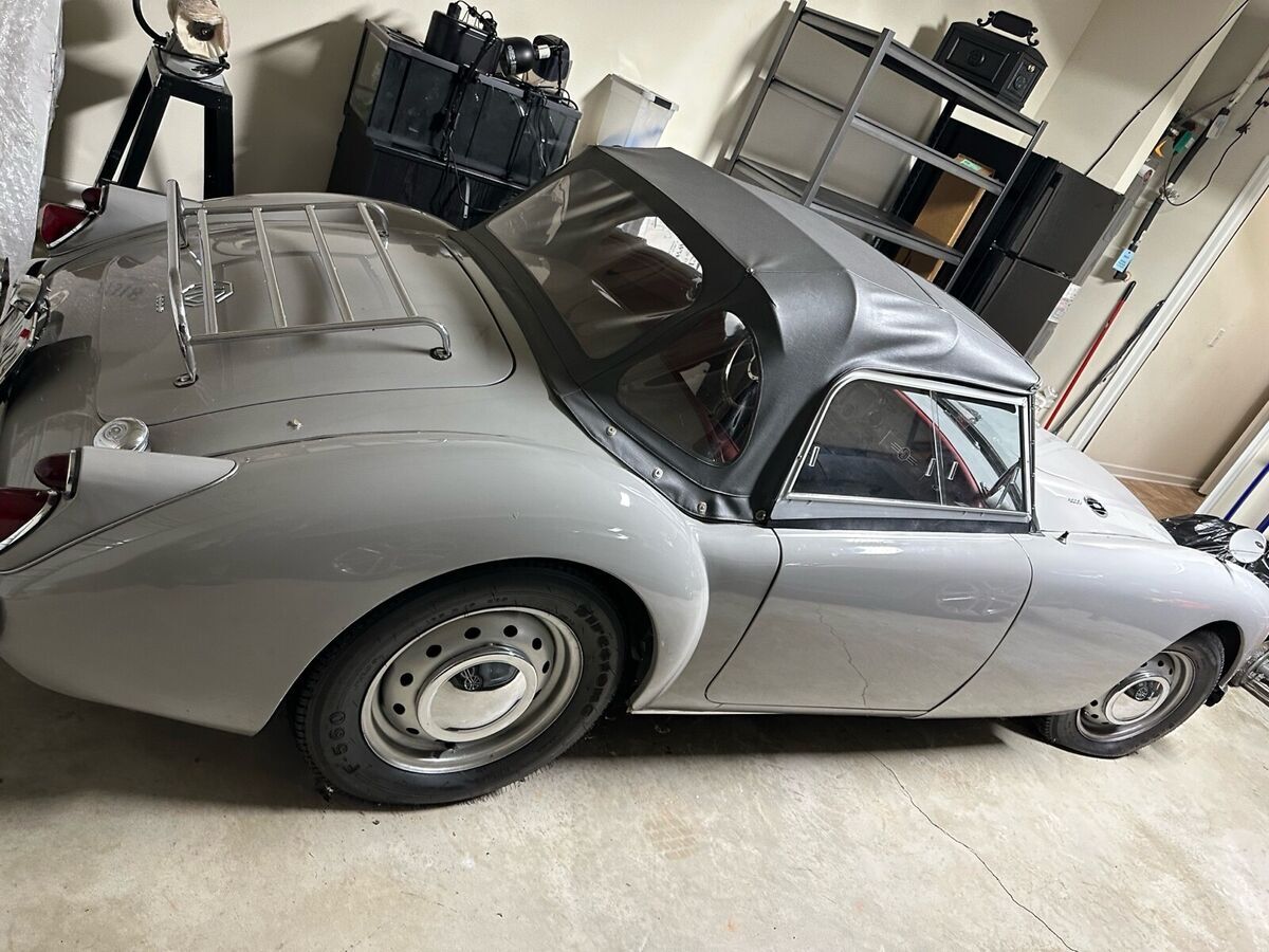 1960 mg mga 1.6 convertible grey rwd manual