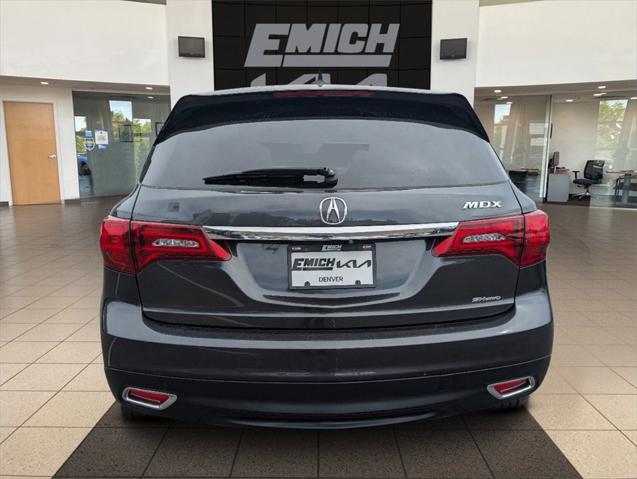 2016 acura mdx 3.5l acurawatch plus package