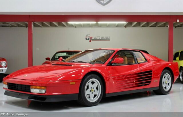 10k miles 1988 ferrari testarossa. collector grade. engine-out service done. 512