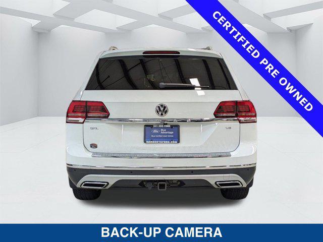 2019 volkswagen atlas 3.6l sel