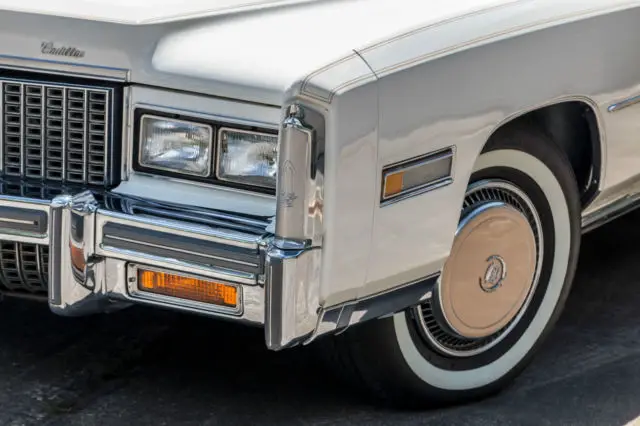 1976 cadillac eldorado convertible 2-door low miles beautiful rare collector