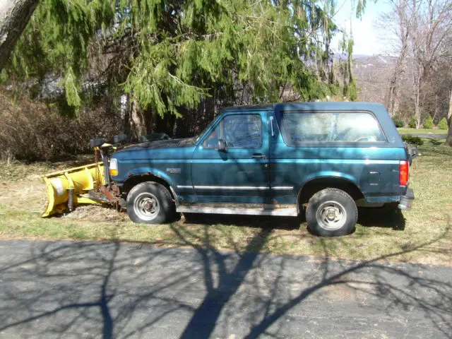 1993 ford bronco plow truck