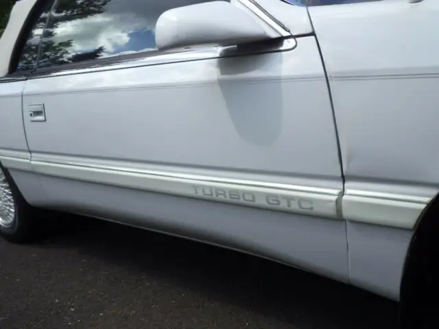 1988 chrysler lebaron gtc turbo convertible "factory spring special" option pack