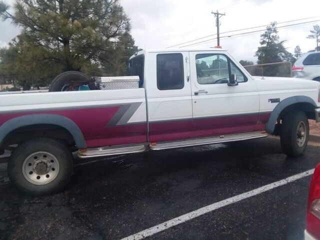 1993 ford f-250 pickup white 4wd automatic