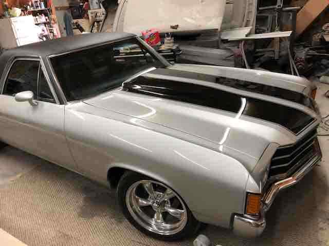 1972 chevrolet el camino pickup grey rwd automatic super sport