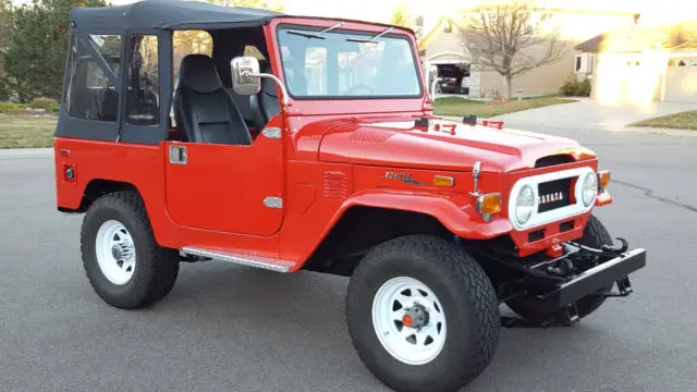 1972 land cruiser fj40, frame off full restoration