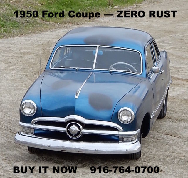 1950 ford club coupe . cruiser, drag car, custom, lowered, rust free