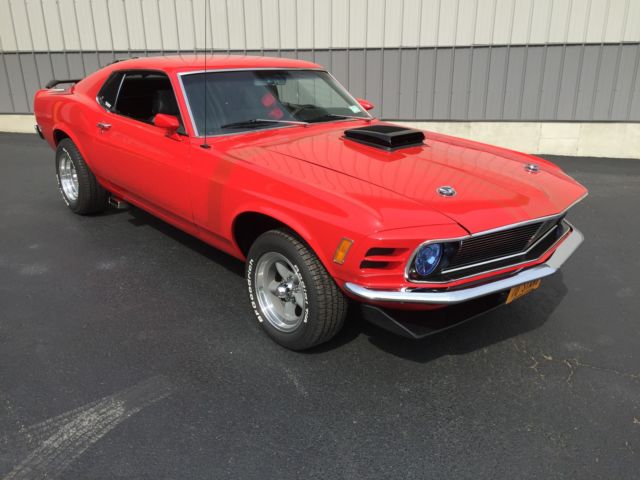 1970 ford mustang manual 4-speed rwd v8 other gasoline