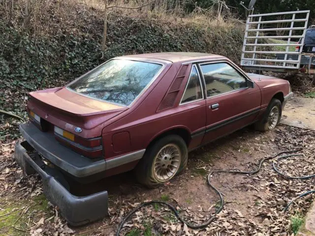 1983 mercury capri mustang