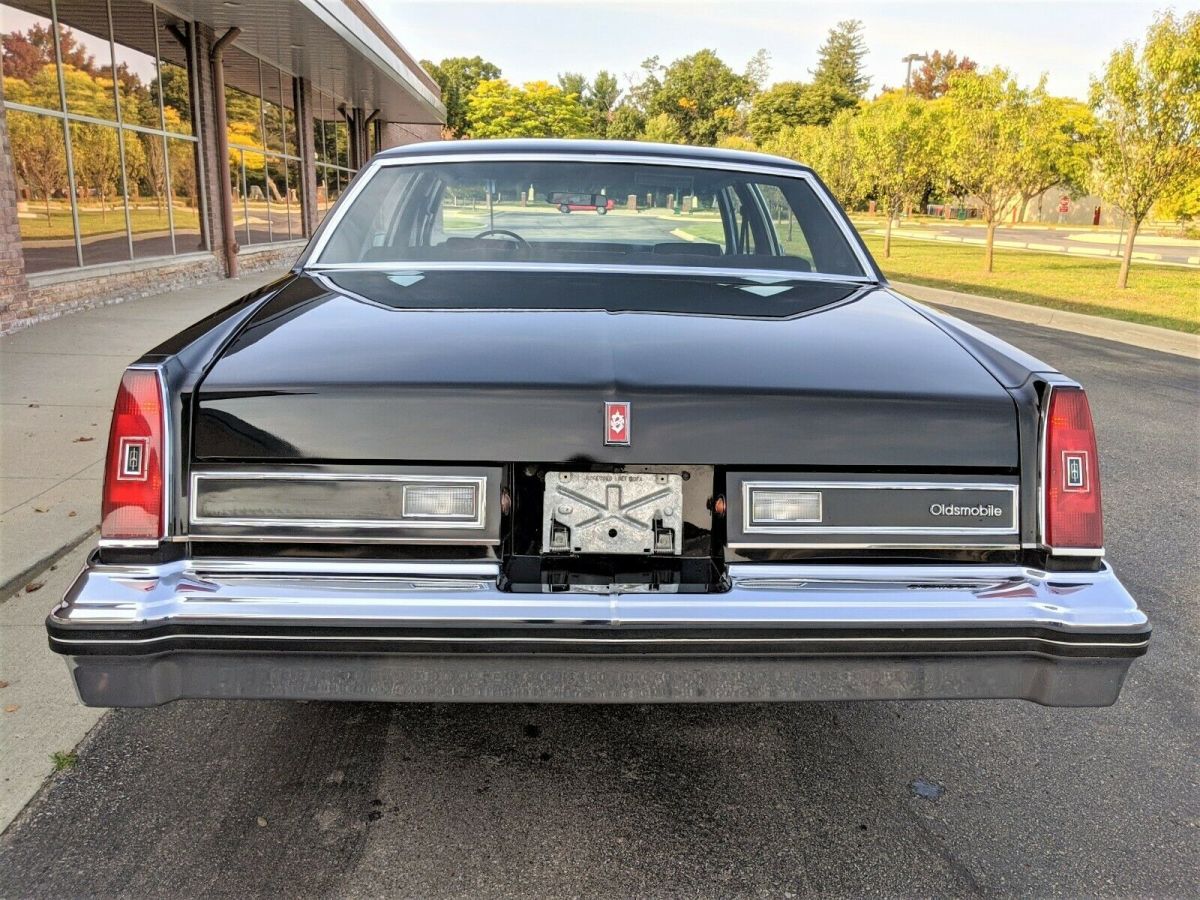 original unrestored 1979 oldsmobile 98 regency - 12,594 actual miles!
