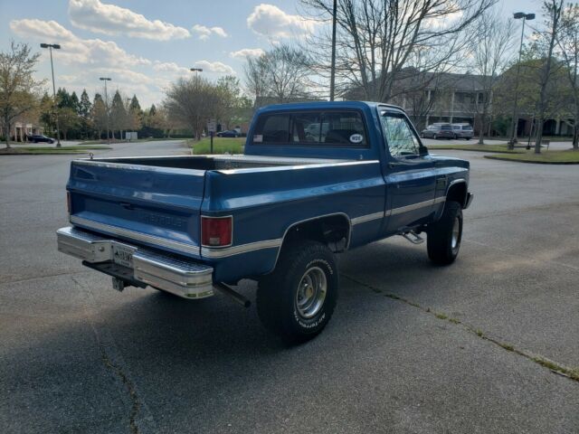 1986 chevrolet k-10 shortbed 4x4 truck - nr