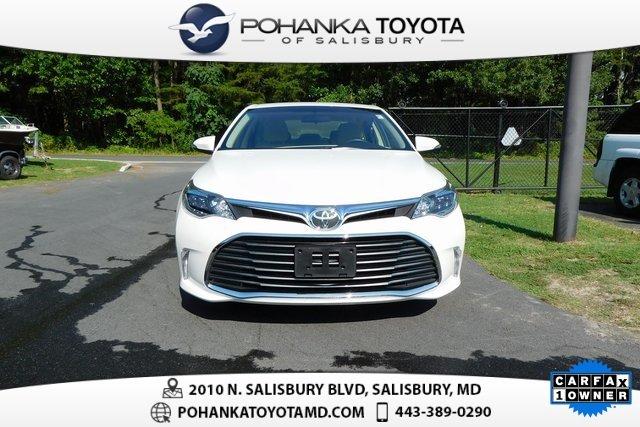 certified 2016 toyota avalon xle salisbury, md 21801 for sale in salisbury, maryland