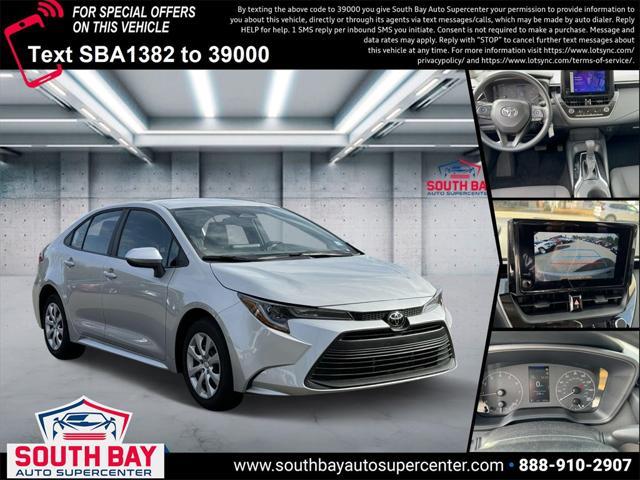 2024 toyota corolla le