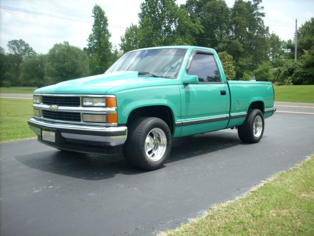 rare color: 1992 chevrolet silverado 2wd -350- 2 owner truck with 125k- mint!!!!