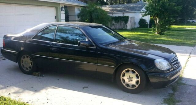 1994 mercedes benz s500 coupe rare black on black