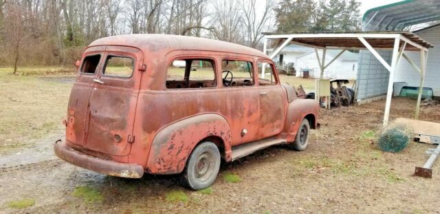 1952 chevy suburban rat rod