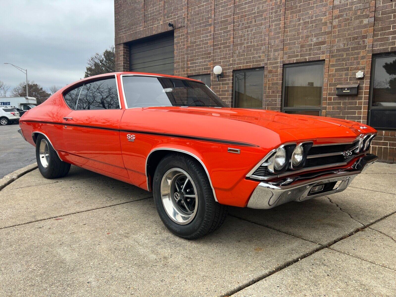 1969 chevrolet chevelle ss 502 5spd nut and bolt restoration 598 miles