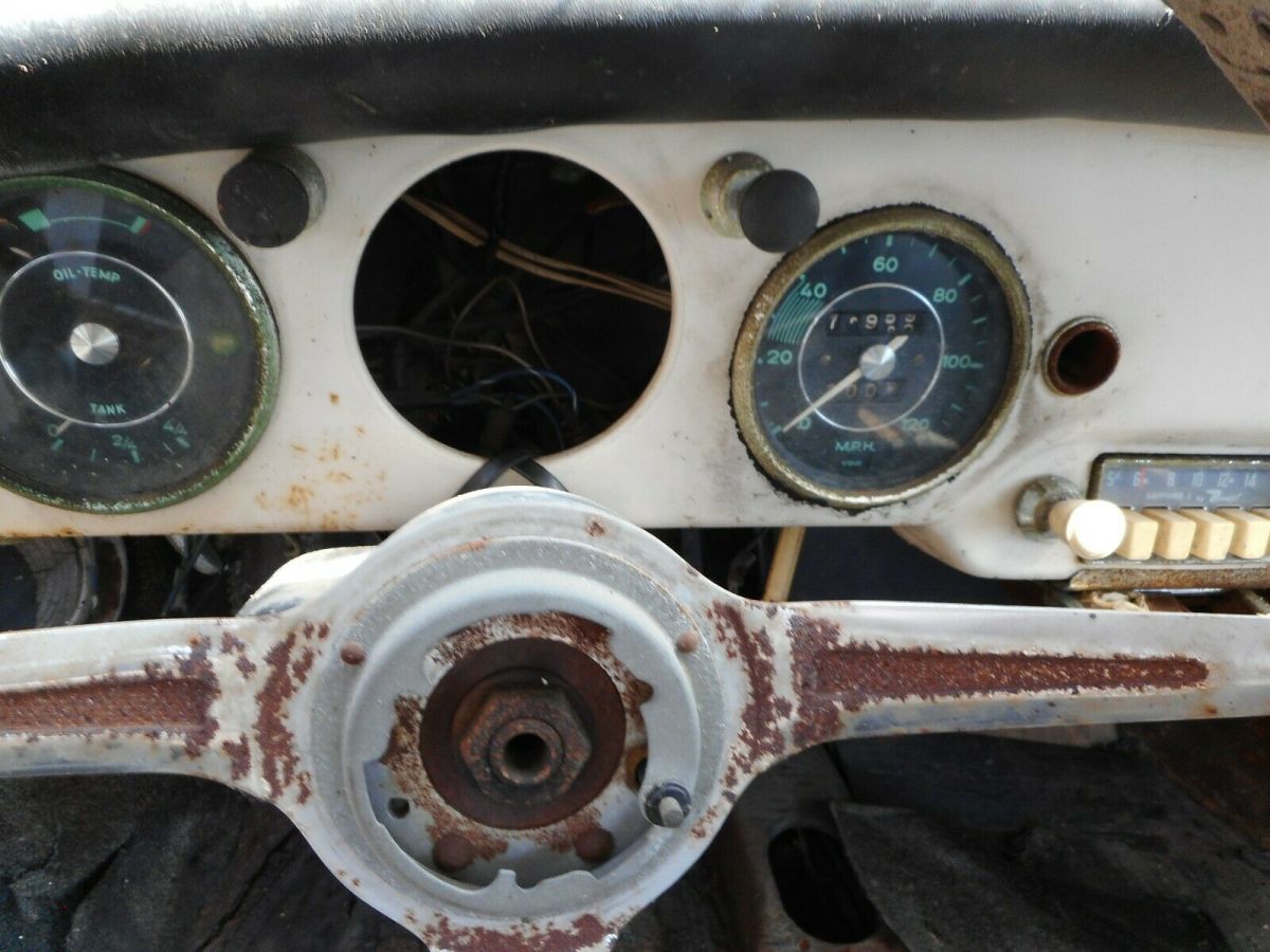 1960 porsche 356 b coupe project car for restoration 356b t5 no reserve