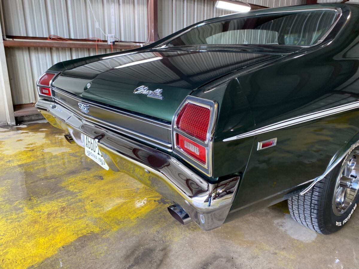 1969 chevelle ss 396 4-speed numbers match 49k miles 350hp documented