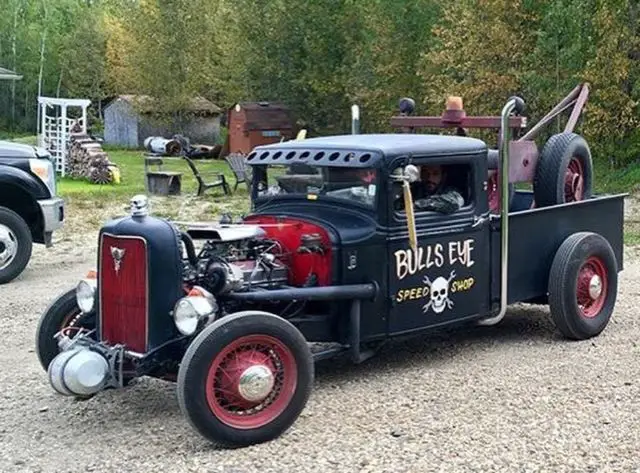 1932 rat rod ford model a tow truck
