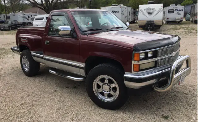 1989 chevy k1500 scottsdale stepside 4x4 - great condition, tons of work done