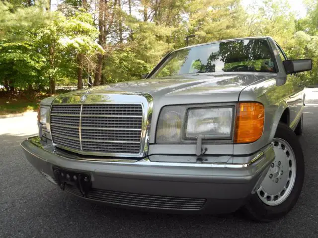 1987 mercedes-benz 420sel base sedan 4-door 4.2l one owner with 54000 miles only