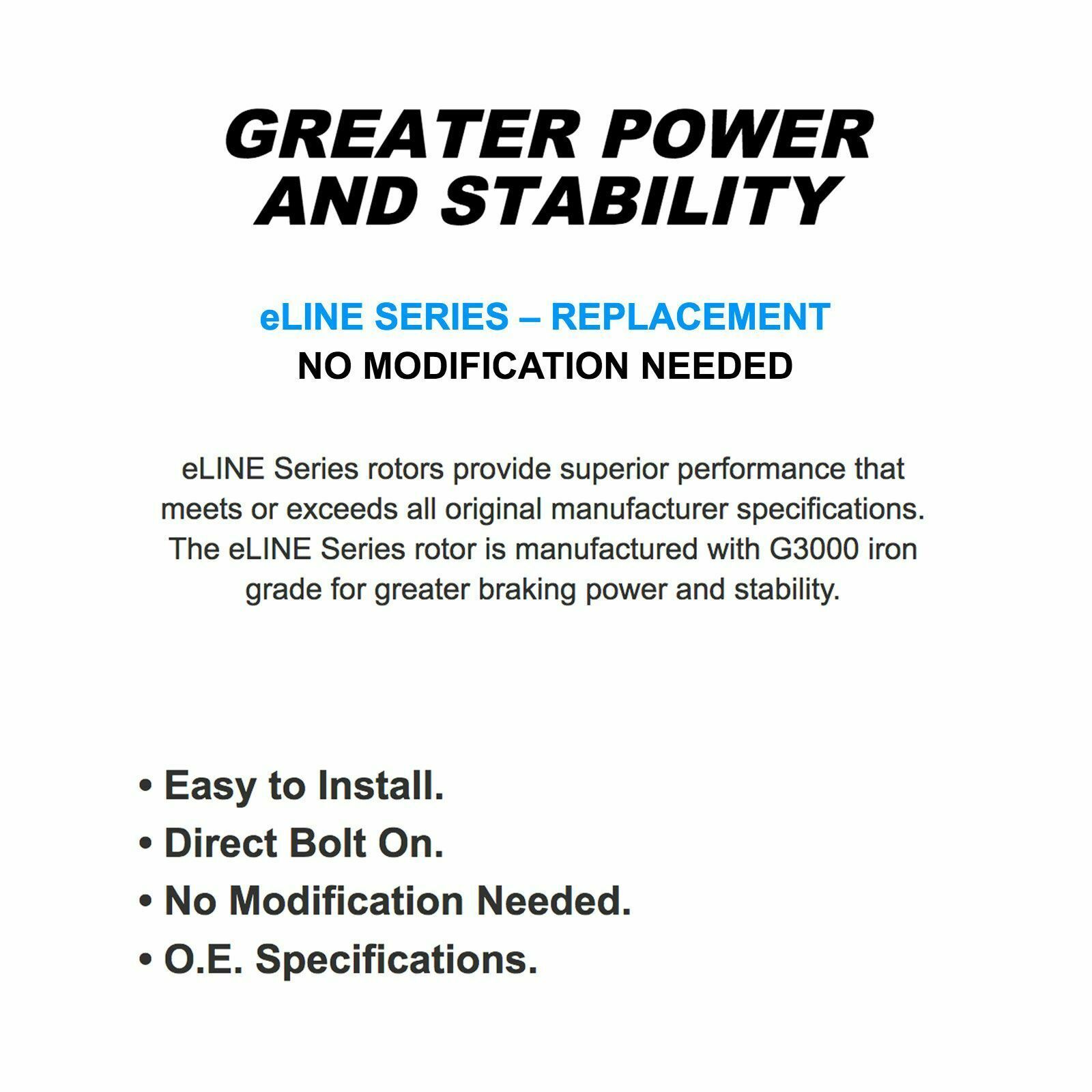 brake kit includes rotors, pads, and hardware