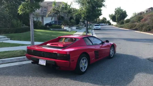 1988 ferrari testarossa- fully serviced, all records since 1998