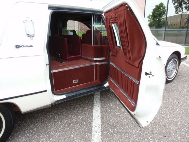 1991 s&s buick victoria commercial glass hearse white