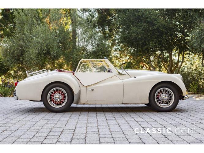 1959 triumph tr3a in lafayette, california