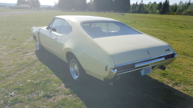 no reserve auction 1968 oldsmobile 442 base hardtop 2-door