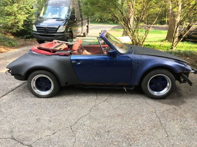 1983 porsche 911 sc cab row euro gemballa conversion runs project