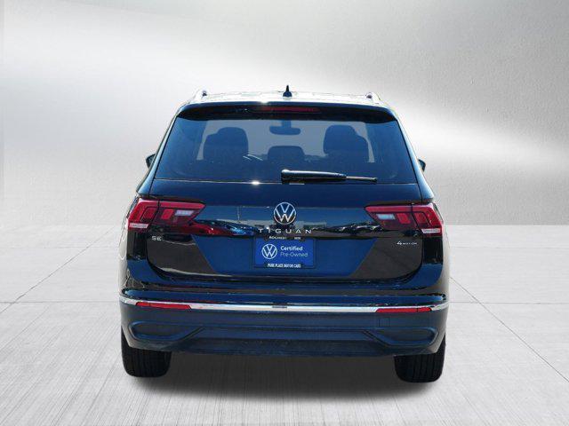 2022 volkswagen tiguan 2.0t se 4motion