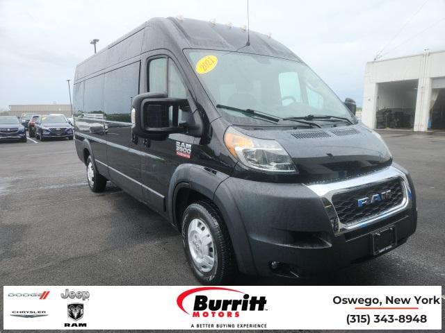 2021 ram promaster 3500 window van high roof