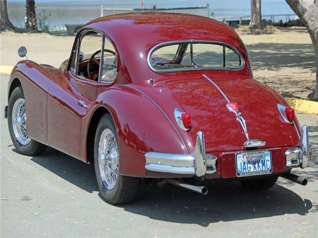 1955 jaguar xk140 mc se concours condition and show winning full frame off