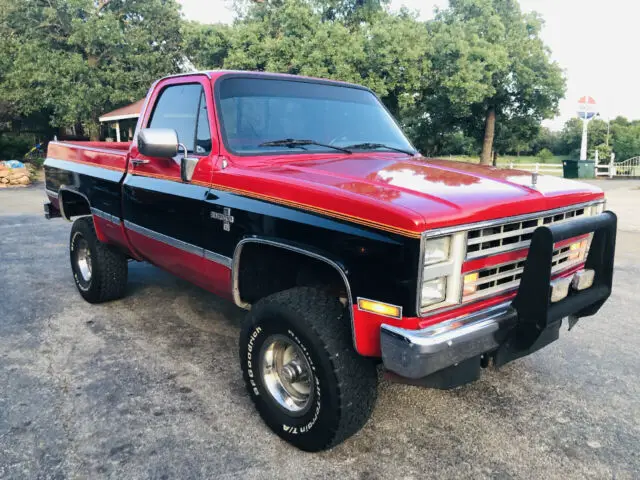 1987 chevrolet v10 regular cab 4wd