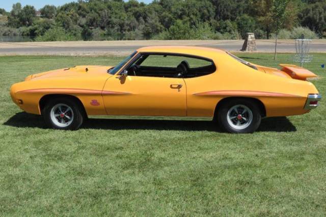 1970 pontiac gto judge tribute orbit orange coupe no rust 400 cid nice !!!!!!!!!