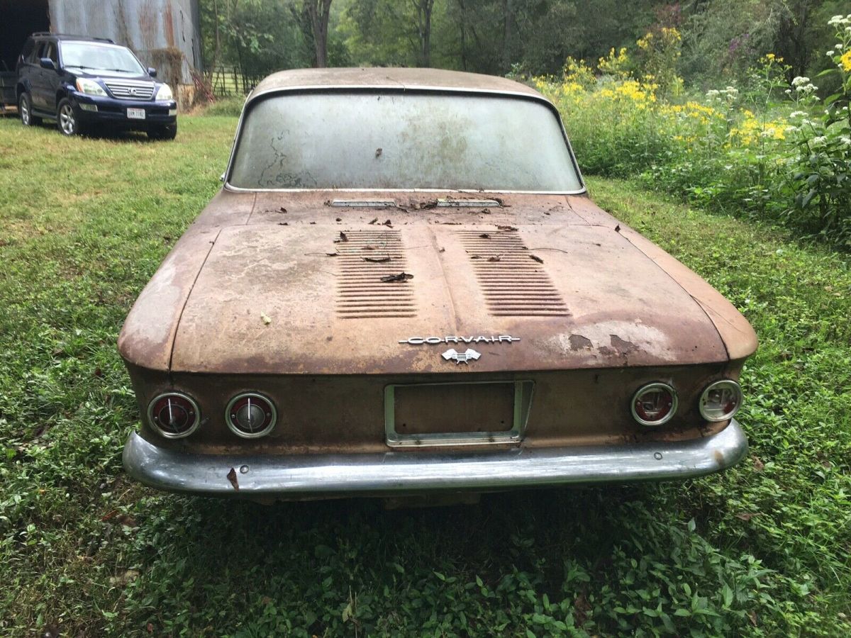 1963 chevrolet corvair sedan brown rwd automatic